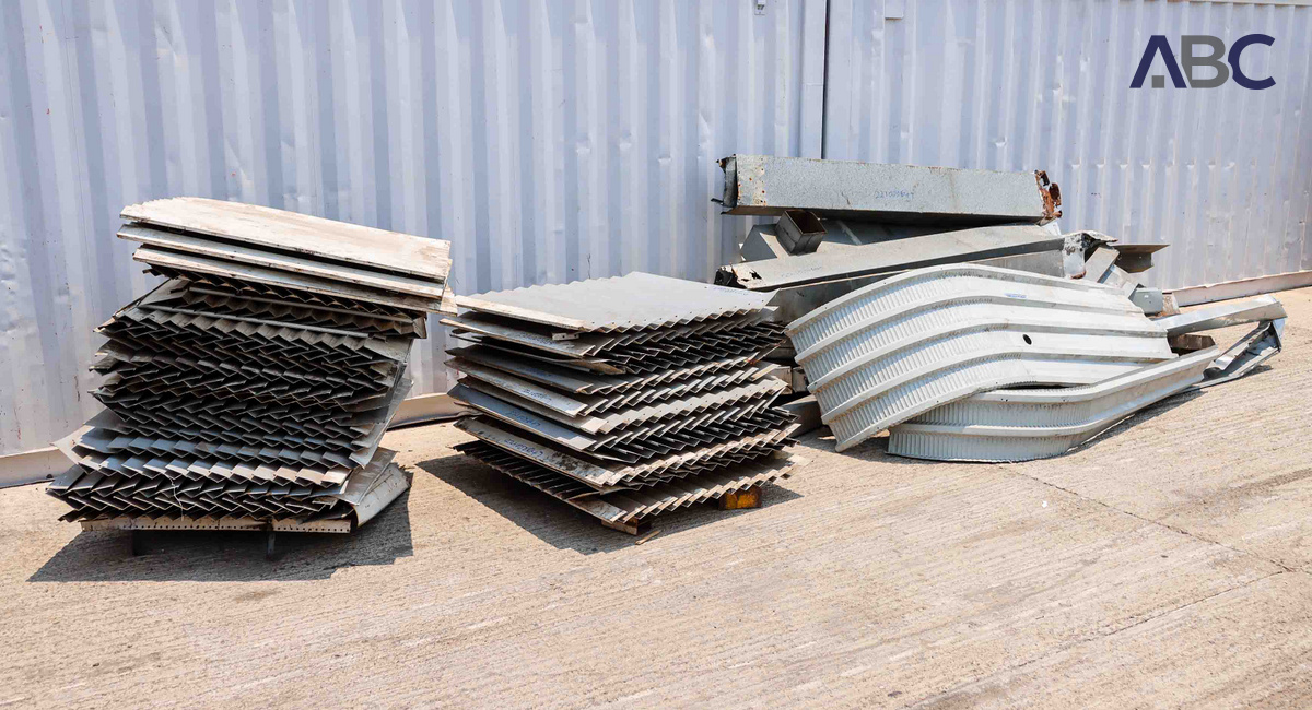 Assorted Roofing Grills, Sheets & Gutters (1 Lot)