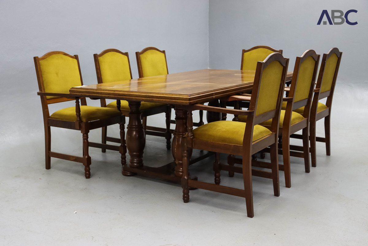 Dining Room Suite Wooden (8 Seater 9 Piece) (1)