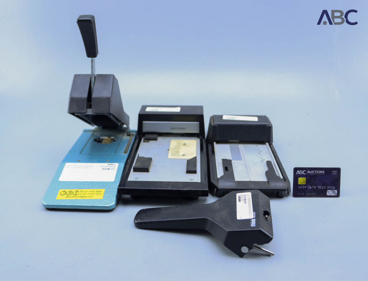 Stamp Machine & Manual Credit Card Machines (4)