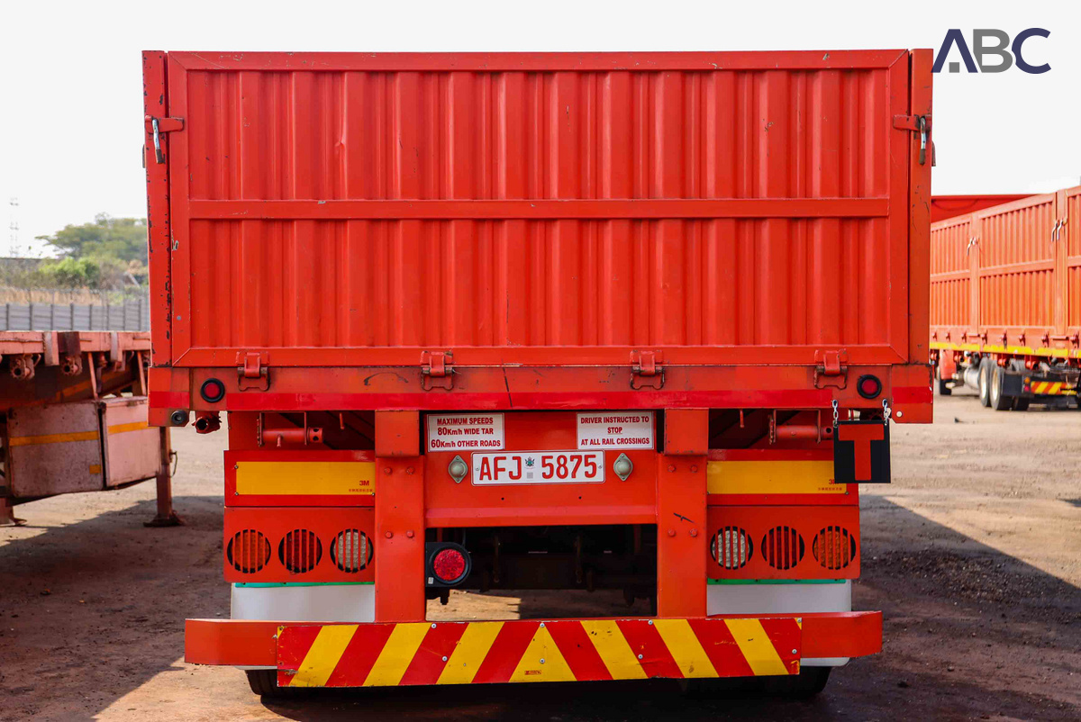 2020 Shacman Semi Double Axle Dropsides Trailer