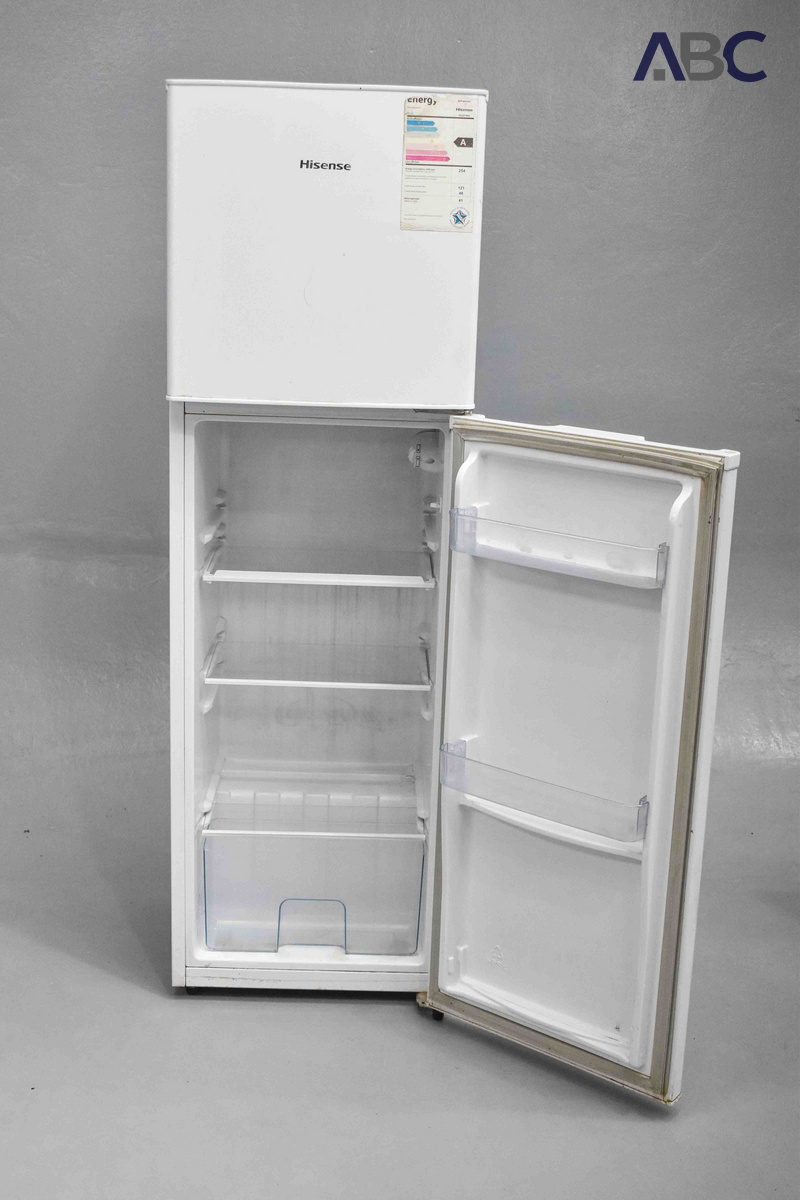 Hisense H220TWH Upright Fridge (2 Door, 230V) (1)