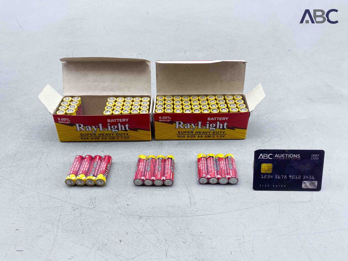 RayLite Batteries (AA 1.5V) (80)