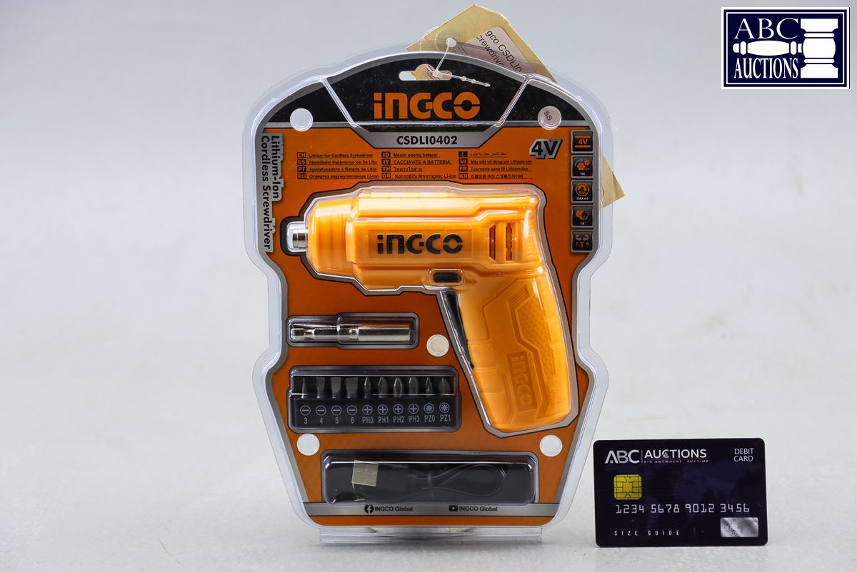 Ingco CSDLI0402 Cordless Screwdriver (4V) (1)