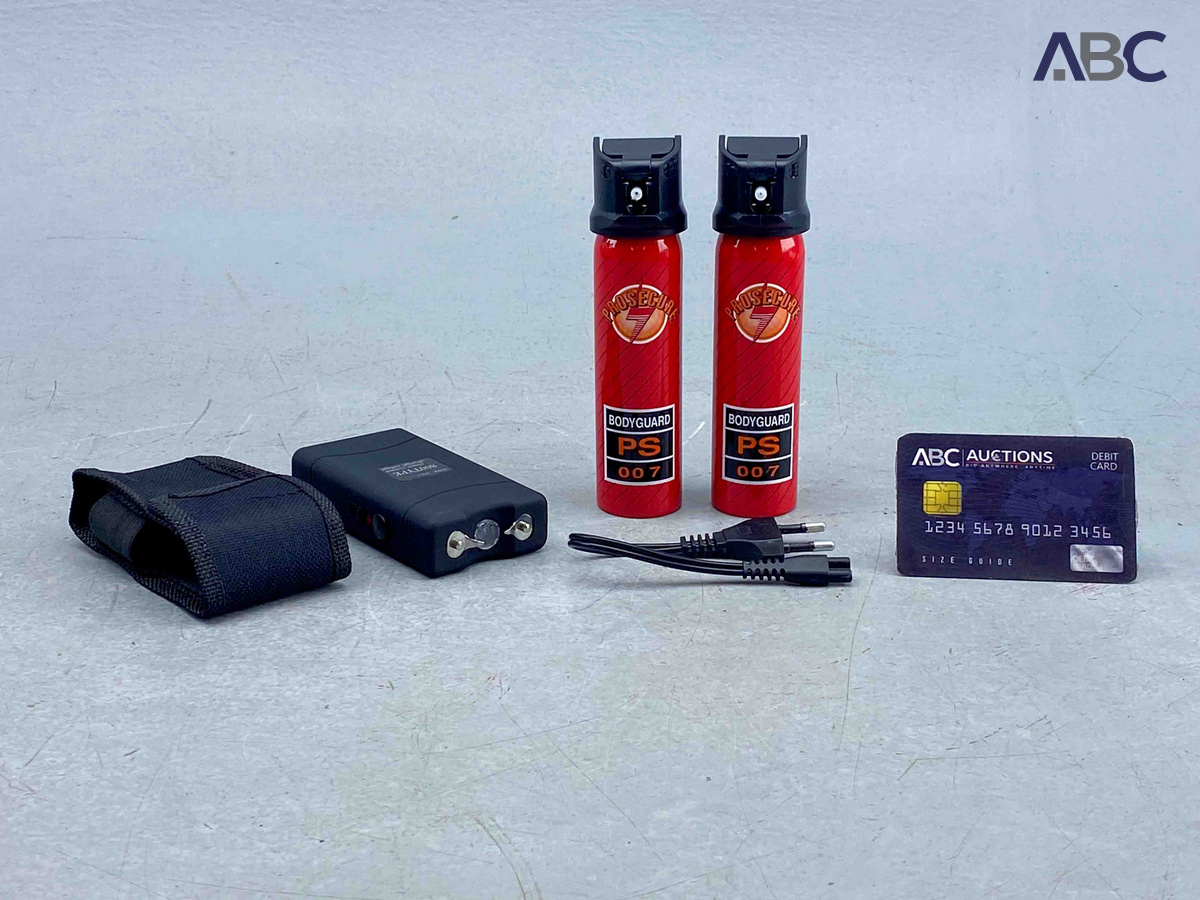 American Style Nato Super Paralisant Pepper Sprays & Flashlight Stungun