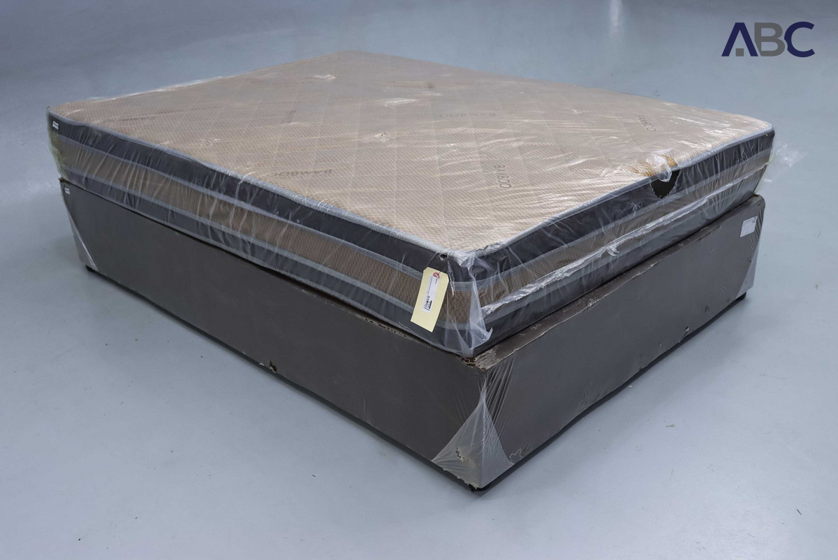 Bamboo Bed Base & Mattress (Double L 1890 × W 1370 × H 600mm) (1)