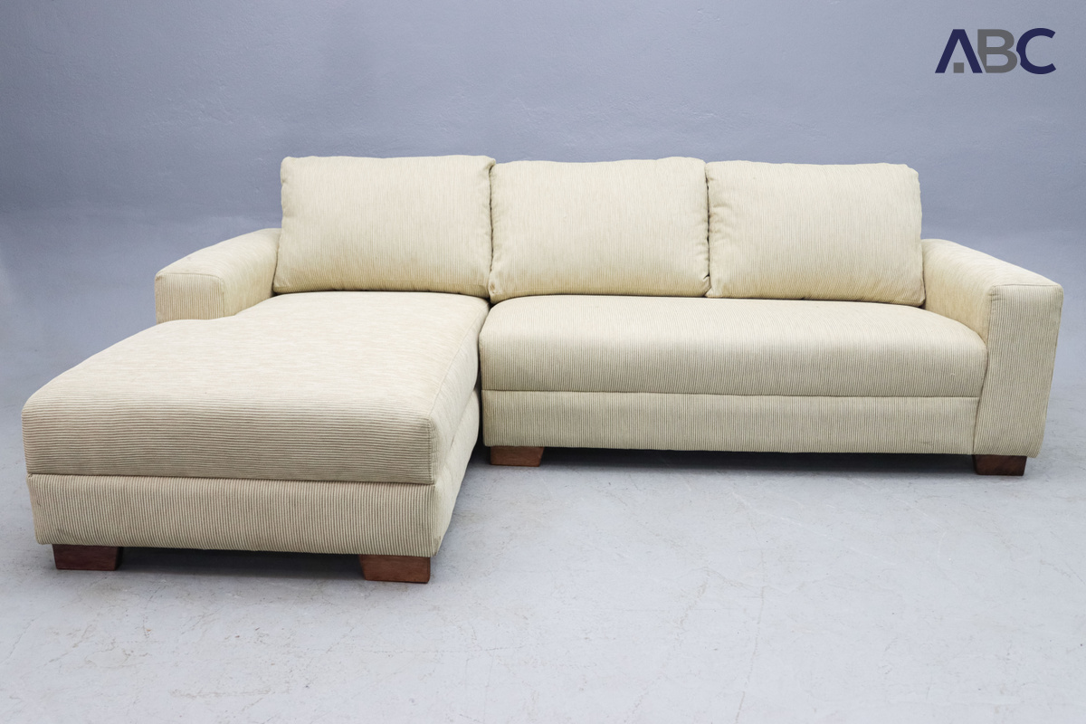 L Shaped Lounge Suite Fabric (3 seater 2 Piece) (1)