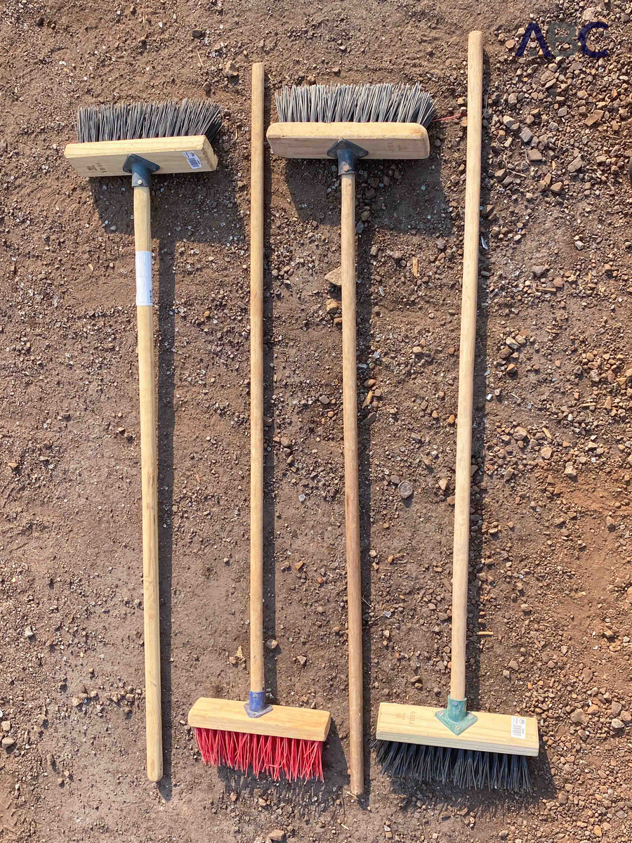 Hard Brooms (4 Bundled)