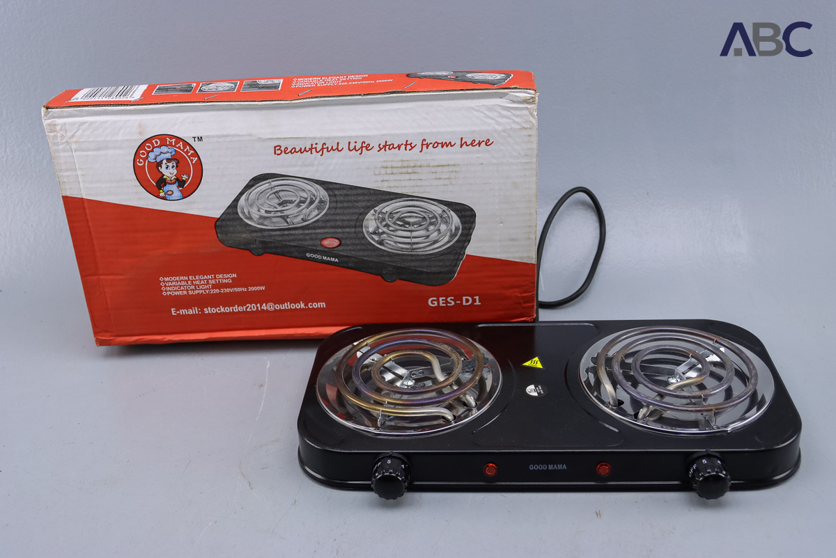 Good Mama GES D1 Electric Stove (2 Plate 230V) (1)