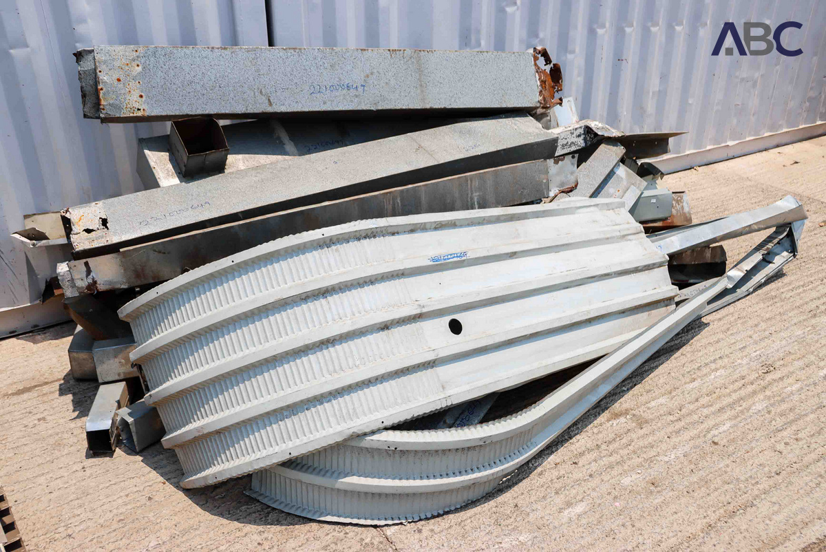 Assorted Roofing Grills, Sheets & Gutters (1 Lot)