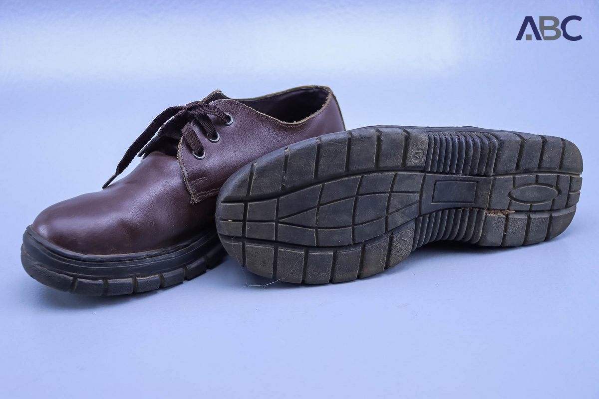 Toughees School Shoes Brown Leather (Size 7) (1 Pair)