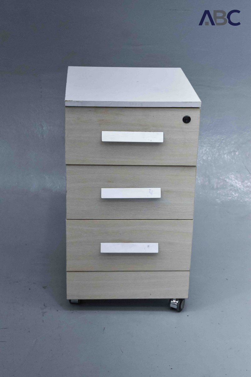 Roll Under Wooden (3 Drawer L 470 × W 400 × H 720mm) (1)