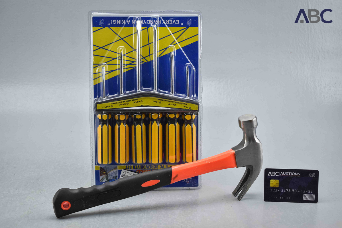 Screwdriver Set & Claw Hammer (2)