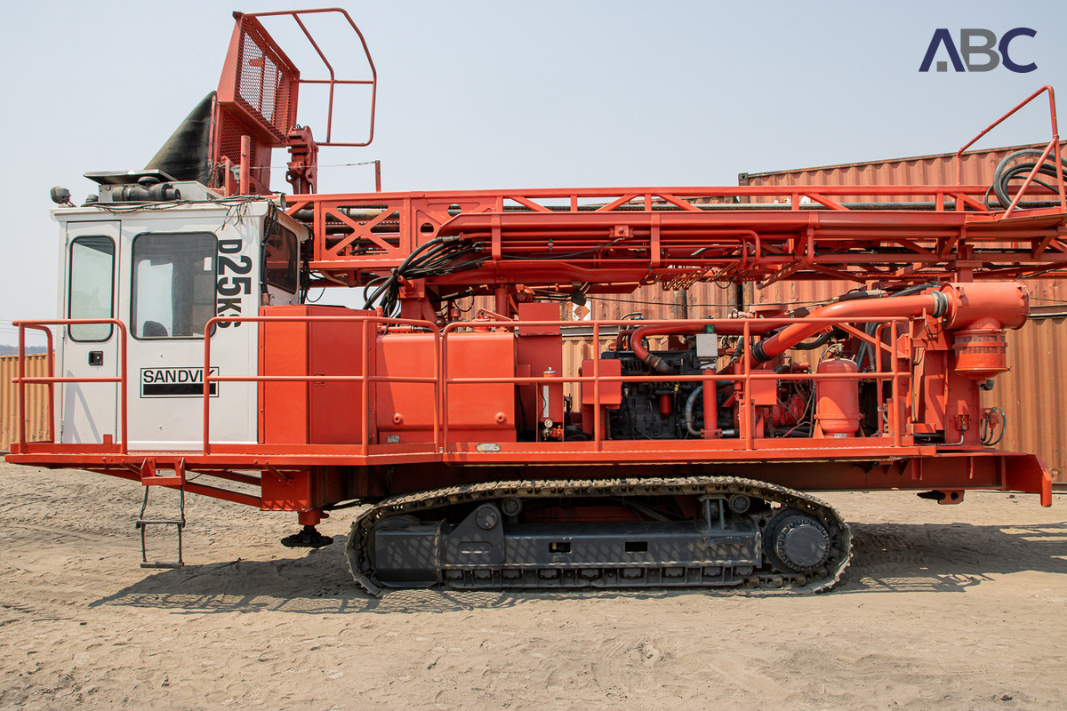 Sandvik D25KS 2011 Rotary Blasthole Tracked Drill Rig