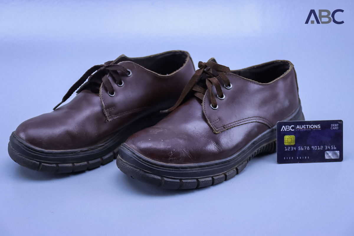 Toughees School Shoes Brown Leather (Size 7) (1 Pair)
