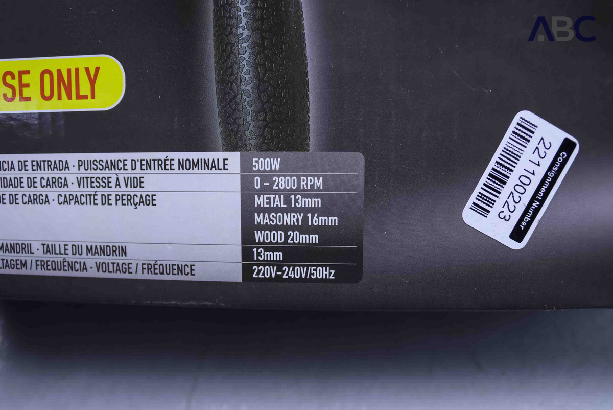 Schultz Impact Drill (240V 500W) (1)