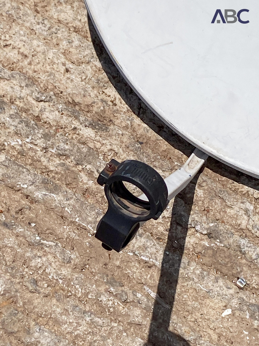 Elsat Satellite Dish Wooden (D 800mm) (1)