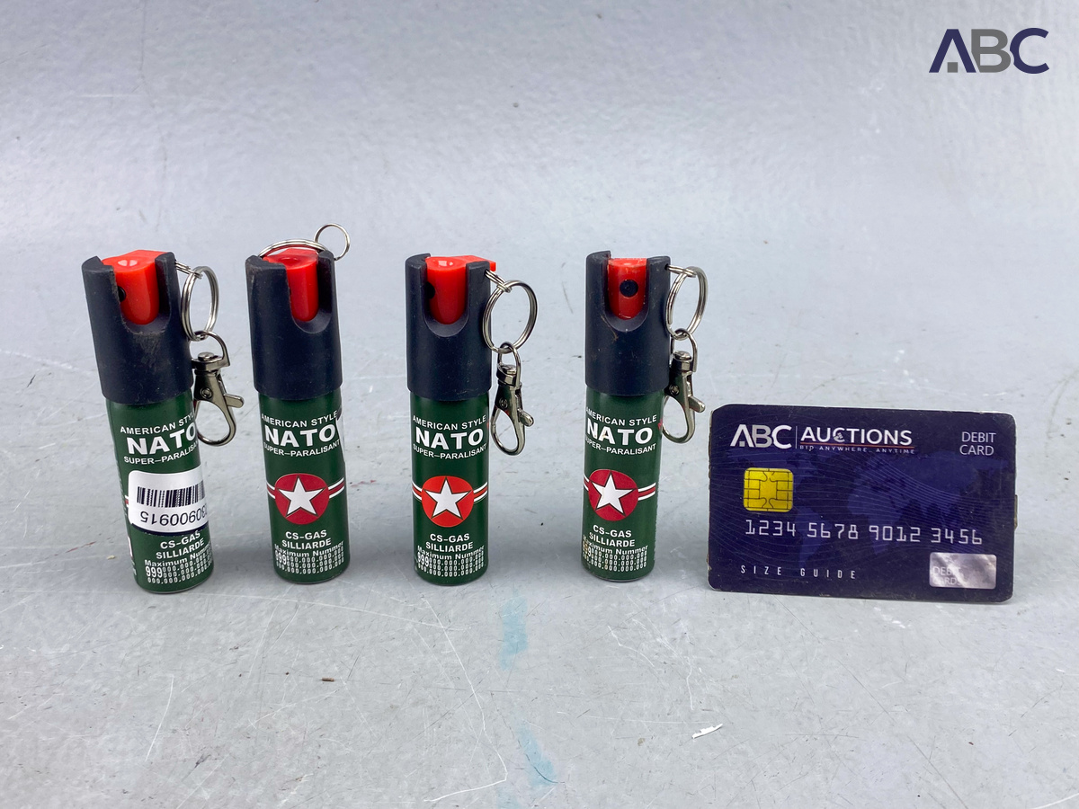 American Nato SuperParalisant Pepper Sprays (20ml) (4)