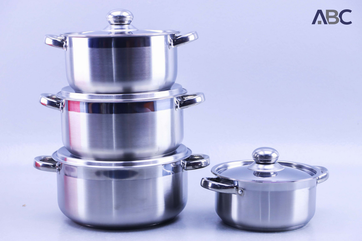 Dolphin Princess Cookware Set Stainless Steel (8 Piece) (1)